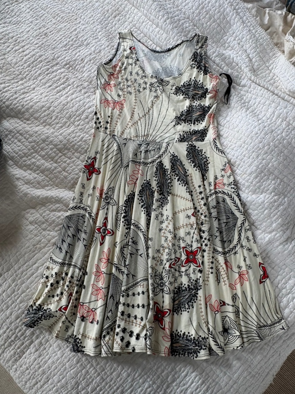 Salaam Dress size L flowy thigh-length dress